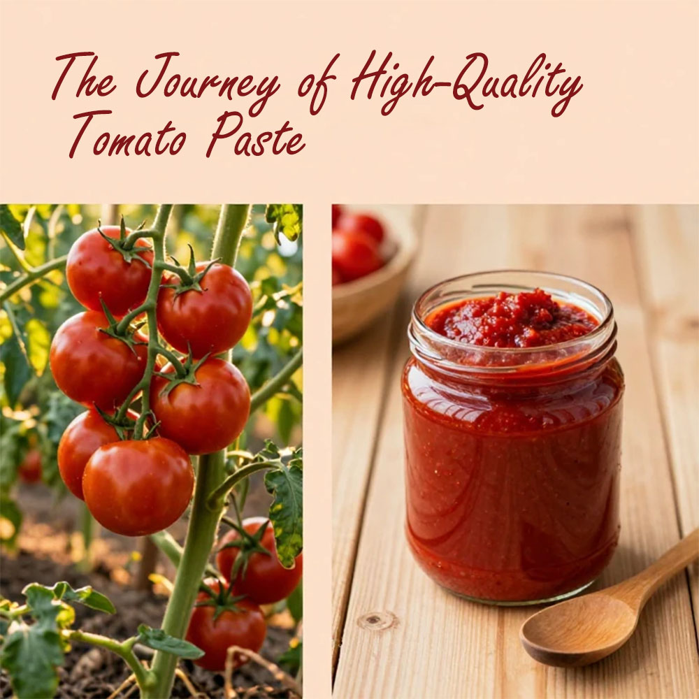 high-quality tomato paste production